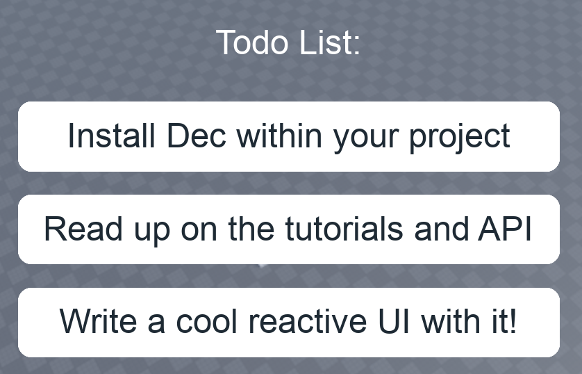 Todo List Example